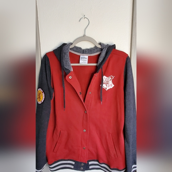 Warner Bros. Jackets & Coats Harry Potter Letterman Jacket Gryffindor Official Size Large
